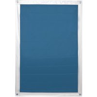 Dachfenster Sonnenschutz Haftfix, ohne Bohren, Blau, 59 cm x 96,9 cm (B x L) von Lichtblick