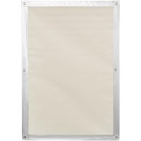Dachfenster Sonnenschutz Haftfix, ohne Bohren, Verdunkelung, Beige, 47 cm x 96,9 cm (B x L) von Lichtblick
