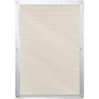 Dachfenster Sonnenschutz Haftfix, ohne Bohren, Verdunkelung, Beige, 59 cm x 113,5 cm (B x L) von Lichtblick