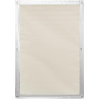 Dachfenster Sonnenschutz Haftfix, ohne Bohren, Verdunkelung, Beige, 59 cm x 91,5 cm (B x L) von Lichtblick