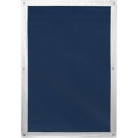 Lichtblick Dachfenster Sonnenschutz Haftfix, ohne Bohren, Verdunkelung, Blau, 47 cm x 91,5 cm (B x L von Lichtblick