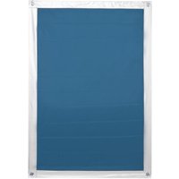 Dachfenster Sonnenschutz Thermofix, ohne Bohren - Blau, 36 cm x 51,5 cm (B x L) für C02 von Lichtblick
