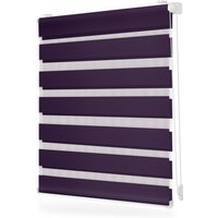Lichtblick Duo-Rollo, Klemmfix, B x L: 45 x 150 cm, Polyester, brombeer - lila Lichtblick Duo-Rollo, Klemmfix, B x L: 45 x 150 cm, Polyester, brombeer - lila von Lichtblick
