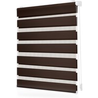 Lichtblick Duo-Rollo, Klemmfix, B x L: 45 x 150 cm, Polyester, dunkelbraun Lichtblick Duo-Rollo, Klemmfix, B x L: 45 x 150 cm, Polyester, dunkelbraun von Lichtblick