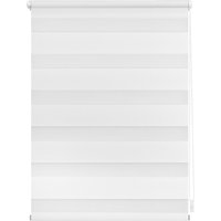 Duo-Rollo Klemmfix, ohne Bohren - Weiß, 70 cm x 150 cm (B x L) von Lichtblick