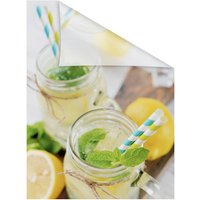 Lichtblick Fensterfolie, Polyvinylchlorid (PVC), Format: 100 x 100 cm (B x L) cm - gelb von Lichtblick