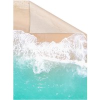 Lichtblick Fensterfolie, Polyvinylchlorid (PVC), Format: 100 x 130 cm (B x L) cm - blau von Lichtblick