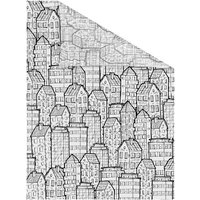 Lichtblick Fensterfolie, Polyvinylchlorid (PVC), Format: 100 x 130 cm (B x L) cm - schwarz von Lichtblick