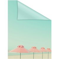Lichtblick Fensterfolie, Polyvinylchlorid (PVC), Format: 100 x 180 cm (B x L) cm - blau von Lichtblick