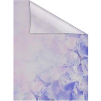Lichtblick Fensterfolie, Polyvinylchlorid (PVC), Format: 50 x 100 cm (B x L) cm - lila von Lichtblick