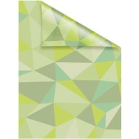 Lichtblick Fensterfolie, Polyvinylchlorid (PVC), Format: 50 x 50 cm (B x L) cm - gruen von Lichtblick
