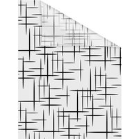 Lichtblick Fensterfolie, Polyvinylchlorid (PVC), Format: 50 x 50 cm (B x L) cm - schwarz von Lichtblick