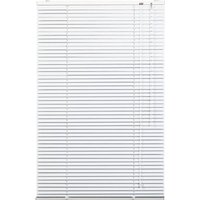 Jalousie Aluminium - Weiß, 40 cm x 60 cm (B x L) von Lichtblick