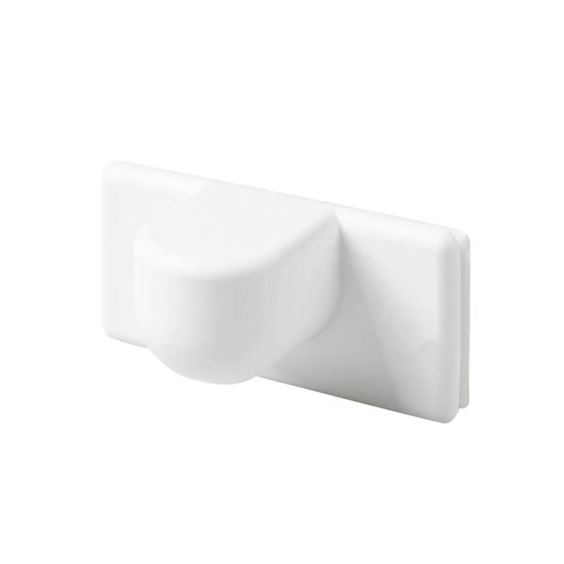 home24 Magnethalter Siecie 4 x 2 x 2cm Weiß Breite: 4,5 cm Höhe: 2 cm von home24