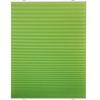 Lichtblick Plissee Haftfix, ohne Bohren Grün, 55 cm x 130 cm (B x L) von Lichtblick
