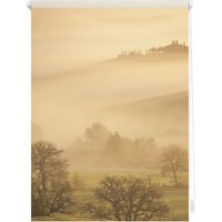 Lichtblick Rollo, ‎‎Klemmfix, 90x150 cm‎‎, Toscana, orange braun von Lichtblick