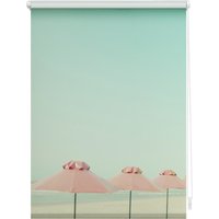 Lichtblick Rollo, Klemmfix, 45x150 cm, Sonnenschirm, türkis rosa - orange Lichtblick Rollo, Klemmfix, 45x150 cm, Sonnenschirm, türkis rosa - orange von Lichtblick