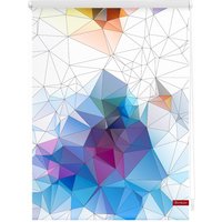 Rollo Klemmfix, ohne Bohren, blickdicht, Grafik - Bunt, 80 x 150 cm (B x L) von Lichtblick