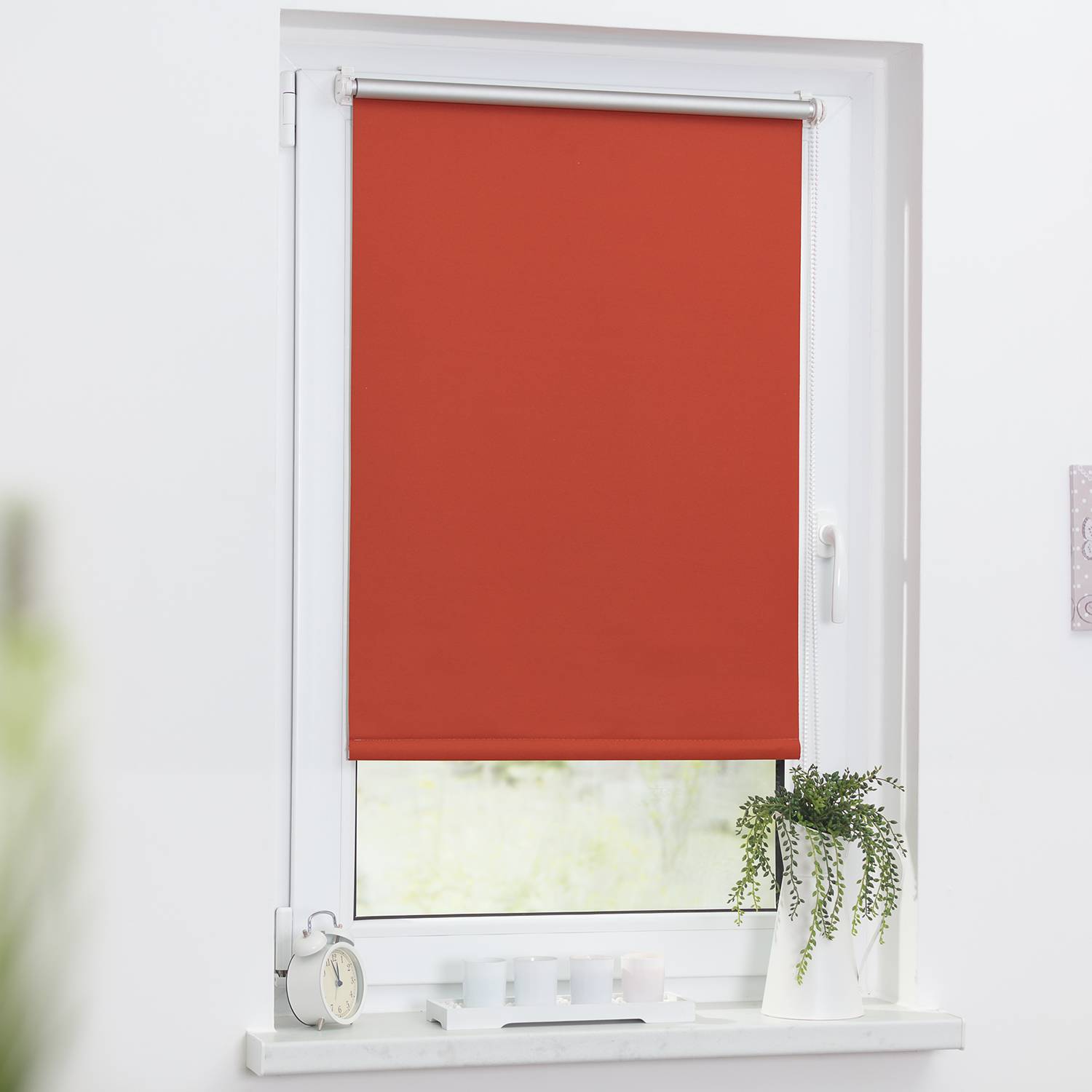 Lichtblick Thermo-Rollo Spotswood III 60x150 cm (BxH) Terracotta Webstoff von Lichtblick