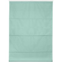 Raffrollo Klemmfix TOP, ohne Bohren, verspannt Mint, 110 cm x 130 cm (B x L) von Lichtblick