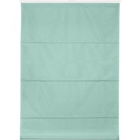 Raffrollo Klemmfix TOP, ohne Bohren, verspannt Mint, 80 cm x 210 cm (B x L) von Lichtblick