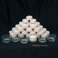 Rapswachs Teelichter 36 Stück Nachhaltig & Vegan Aus Pflanzenwachs von LichtbringerCompany