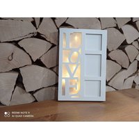 Bilderrahmen Beleuchtet Deko Wand Foto Lichterkette Love Bilderrahmen Beleuchtet Deko Wand Foto Lichterkette Love von LichterLiebe