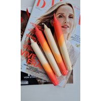 Ab 14, 90 Euro Dip Dye Kerzen | Geschenk Dekoration Geschenkidee Campari Ab 14, 90 Euro Dip Dye Kerzen | Geschenk Dekoration Geschenkidee Campari von LichterlohDesignShop
