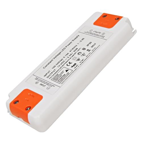 30W Elektronischer LED Trafo 1-30W Für LED Lampen oder Stripes Spannung stabilisiert 12 VDC von Lichtfaktor24