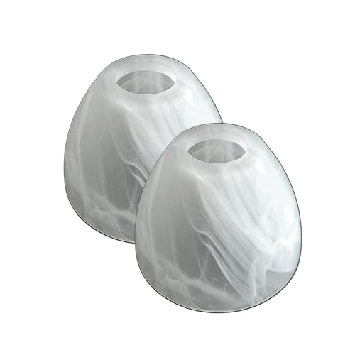 2 Stück Lampenschirm E14 Daytona Ersatzglas Leuchtenschirm Ersatzschirm Lampenglas für Pendellampe Tischlampe Fluter Lampe Glasschirm konisch (2x Daytona E14) von Lichthandel Hoch