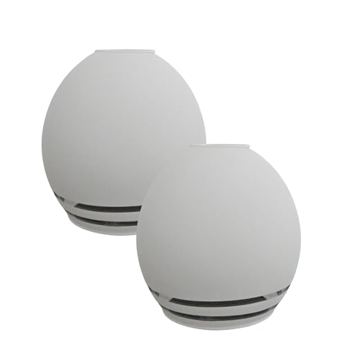 2 Stück Lampenschirm für Tischlampe Lampenglas Glas zu Serie Trio 6056 weiß/klar E14 Ersatzschirm Ersatzglas passend für Deckenleuchte Ersatzglas Lampenschirme Ersatz Lampenschirm klein E14 (2 Stück) von Lichthandel Hoch