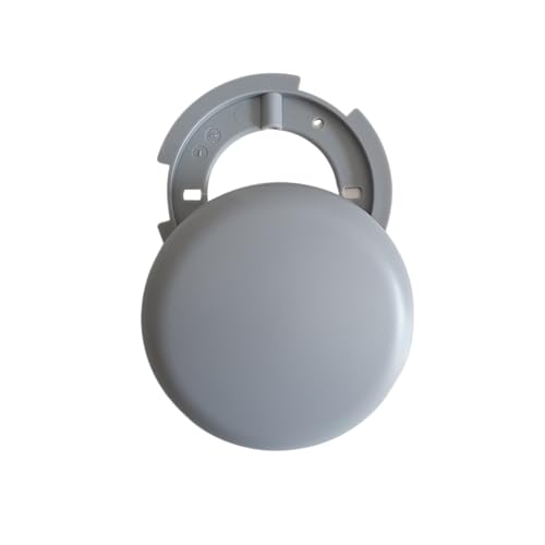 Lampen Abzweigdose grau Deckendose Abdeckdose Kabeldose Verteilerdose Aufputz Baldachin Lampe Deckenrosette Blinddose ultraflach Ø 10cm, 1,5 cm (1x 100mm grau) von Lichthandel Hoch