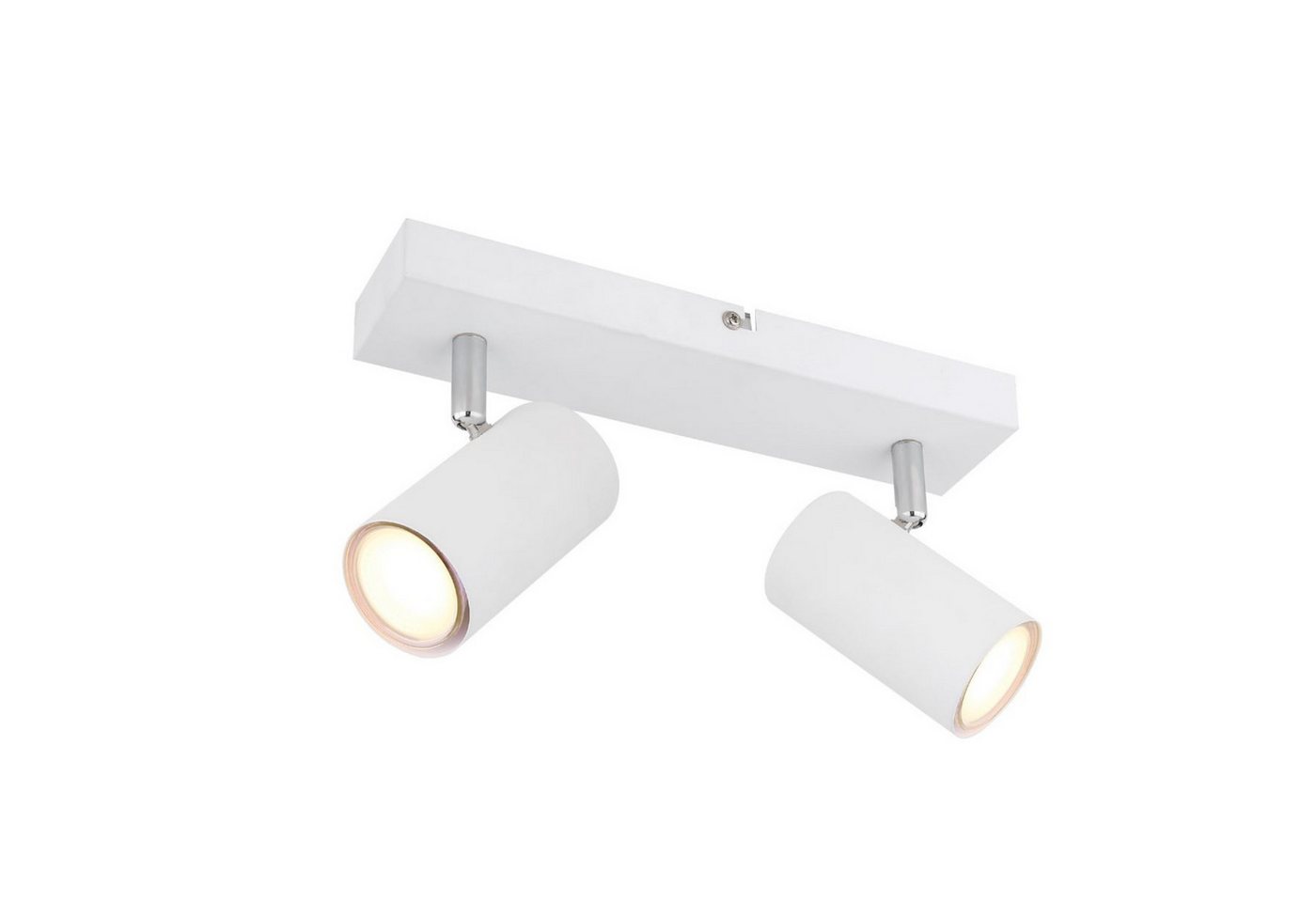 Lichthandel Hoch LED Deckenstrahler Deckenstrahler Schwenkbar GU10 Spotbalken Deckenlampe Spot Modern, ohne Leuchtmittel, schwenk-, dreh- und neigbar von Lichthandel Hoch