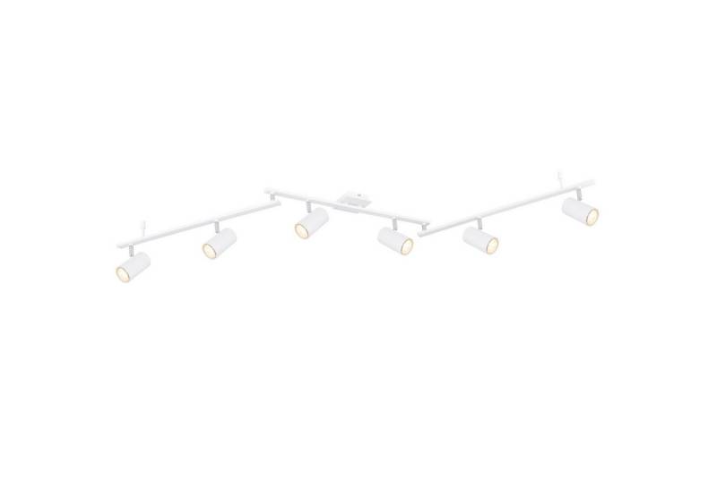 Lichthandel Hoch LED Deckenstrahler Deckenstrahler Schwenkbar GU10 Spotbalken Deckenlampe Spot Modern, ohne Leuchtmittel, schwenk-, dreh- und neigbar von Lichthandel Hoch