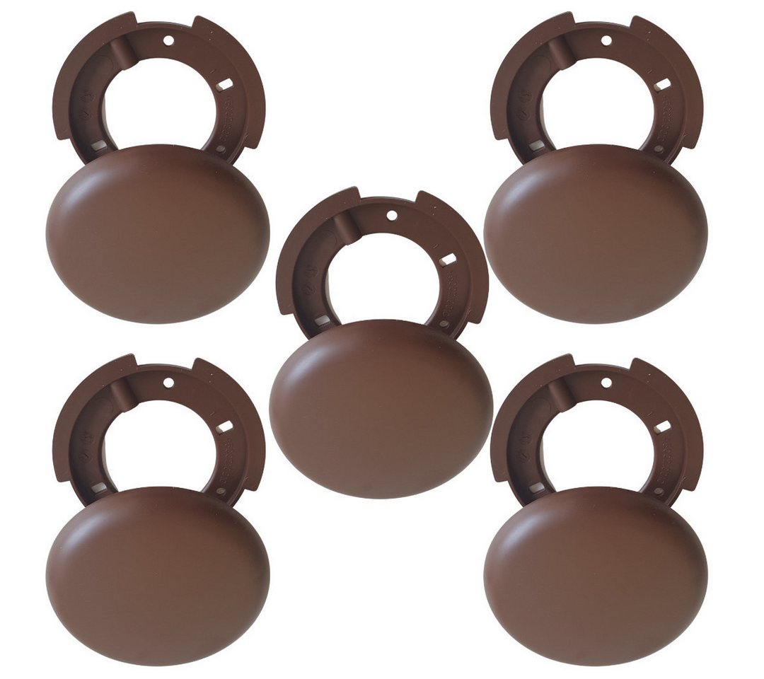 Lichthandel Hoch Lampen-Verteiler Verteilerdose Aufputz Verteilerdose Deckendose Baldachin Deckenrosette, Diese Abbdeckdose, verdeckt den Deckenauslass für die Zuleitung. von Lichthandel Hoch