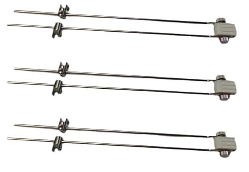 3 x Led Stabspot, Stäbchen Lampe für Seilsysteme weiss, länge 240mm Lampe 12 Volt von Lichtidee