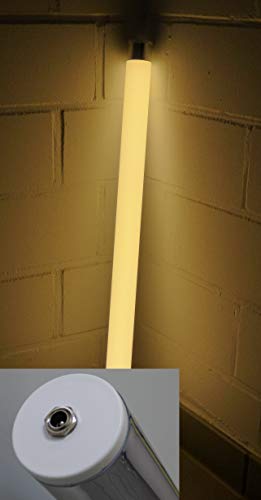 Lichtidee 1 x Led Leuchtstab matt softton warmweiss 1m 12Volt mit Steckertrafo Anschluß an Steckdose Dekostab Stablampe Lichtidee 1 x Led Leuchtstab matt softton warmweiss 1m 12Volt mit Steckertrafo Anschluß an Steckdose Dekostab Stablampe von Lichtidee