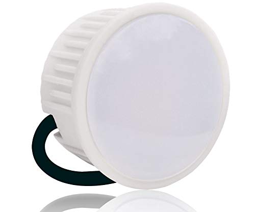 Lichtidee 1 x Flache Led 230 Volt MR11 35mm Led Modul 120° 35 x 28mm warmweiss 3Watt 200Lumen 230Volt warmweiss von Lichtidee