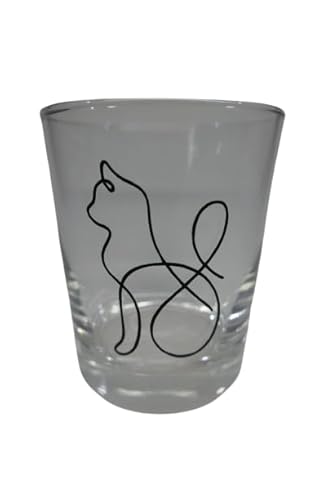 Lichtidee Teelicht Single Line Glas Windlicht Tischlicht Print mit Katze schwarz Herbst Handmade Unikat Maritim Geburtstag Ostern Muttertaggeschenk Lichtidee Teelicht Single Line Glas Windlicht Tischlicht Print mit Katze schwarz Herbst Handmade Unikat Maritim Geburtstag Ostern Muttertaggeschenk von Lichtidee