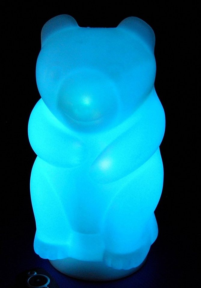 Lichtideen LED Dekolicht 3951 LED Leuchte Panda Bär weiß 12 Volt Lichtfarbe blau Höhe, LED Band Blau, Lichtideen / Blau von Lichtideen