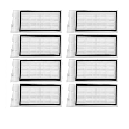 Kompatibel mit (Roidmi Eve Plus / SDJ01RM / XCLEA H30 Plus / H40 Plus) Rollen-Seitenbürstenfilter Mopp-Staubbeutel-Zubehörteil(Set C) von Licipe