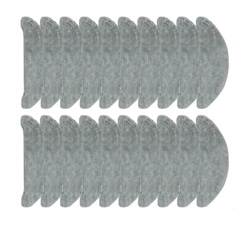 Kompatibel mit (Roidmi Eve Plus / SDJ01RM / XCLEA H30 Plus / H40 Plus) Rollen-Seitenbürstenfilter Mopp-Staubbeutel-Zubehörteil(Set R) von Licipe