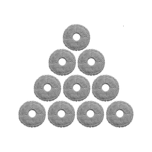 Kompatibel mit Cecotec Conga 11090 Spin Revolution Ersatzteile Hauptseitenbürste Hepa-Filter Mopp Staubbeutel(Orange) von Licipe