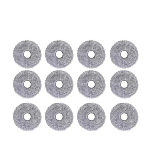 Kompatibel mit Dreame X40 Ultra X40 Pro S30 Pro Ultra Roboterstaubsauger Ersatzteile Hauptseitenbürsten Wischtücher HEPA-Filter Staubbeutel Zubehör(12pcs) von Licipe