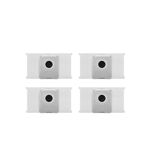 Kompatibel mit Ecovacs X8 Pro Omni Roboterstaubsauger Ersatzteile Hauptseitenbürsten Wischtücher HEPA-Filter Staubbeutel Zubehör(Gold) von Licipe