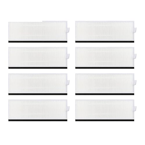 Kompatibel mit ILife A7 A9 A9S V8 V80 V8s X750 X785 X800 Silvercrest SSR1 SSRA1 DEXP LF-800 Roller Hauptbürste Seitenbürste HEPA-Filterteile(WHITE) von Licipe