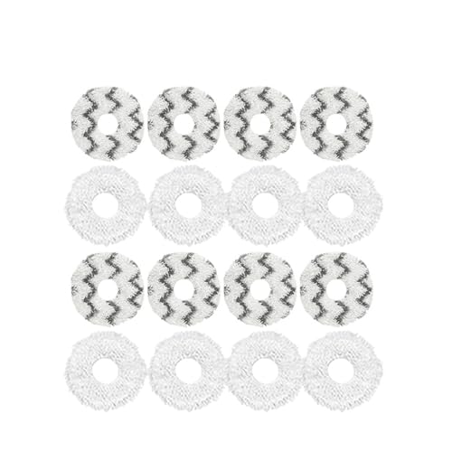 Kompatibel mit Xiaomi Dreame Bot W10 Pro Zubehör Wischtuch W10 HEPA-Filter Seitliche Hauptbürste Wischpad Staubbeutel Staubsauger-Ersatzteile(Dark Grey) von Licipe
