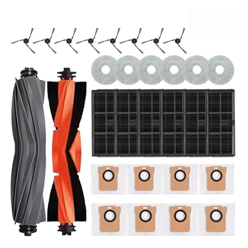 Kompatibel mit Xiaomi Mijia M40 D110CN Roboterstaubsauger-Ersatzteilzubehör(Red) von Licipe