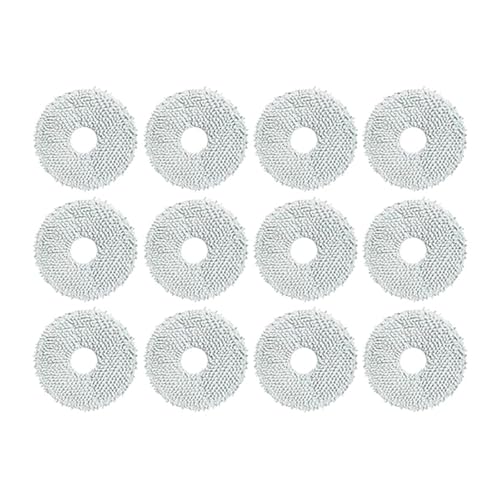 Kompatibel mit Xiaomi Robot Vacuum X10+ X10 Plus B101GL Ersatzteile Zubehör Hauptseitenbürste Hepa-Filter Staubbeutel Lappen Moppständer Staubbox(Red) von Licipe