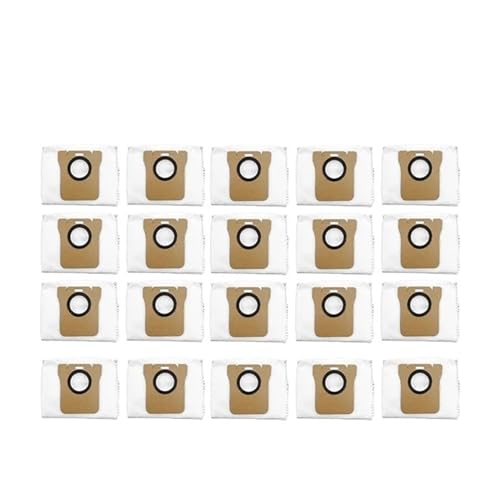 Kompatibel mit Xiaomi Robot Vacuum X20+ / X20 Plus Ersatzteile Zubehör Hauptwalze Seitenbürste Hepa-Filter Mopptuch Staubbeutel(18) von Licipe
